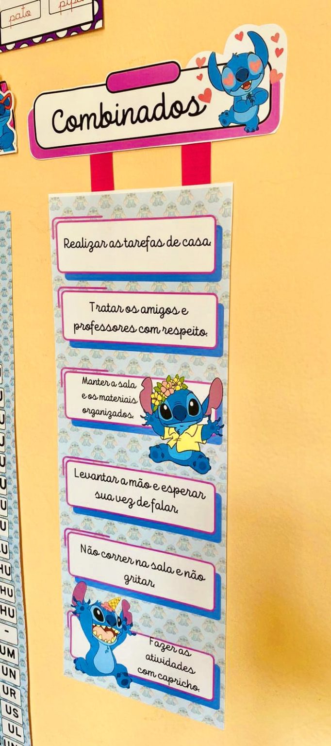 KIT SALA STITCH – Prof Lotus – Recursos Pedagógicos
