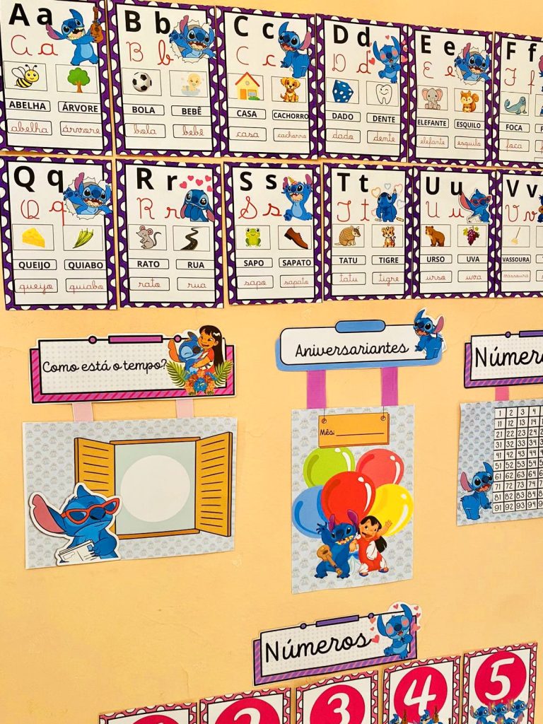 KIT SALA STITCH – Prof Lotus – Recursos Pedagógicos