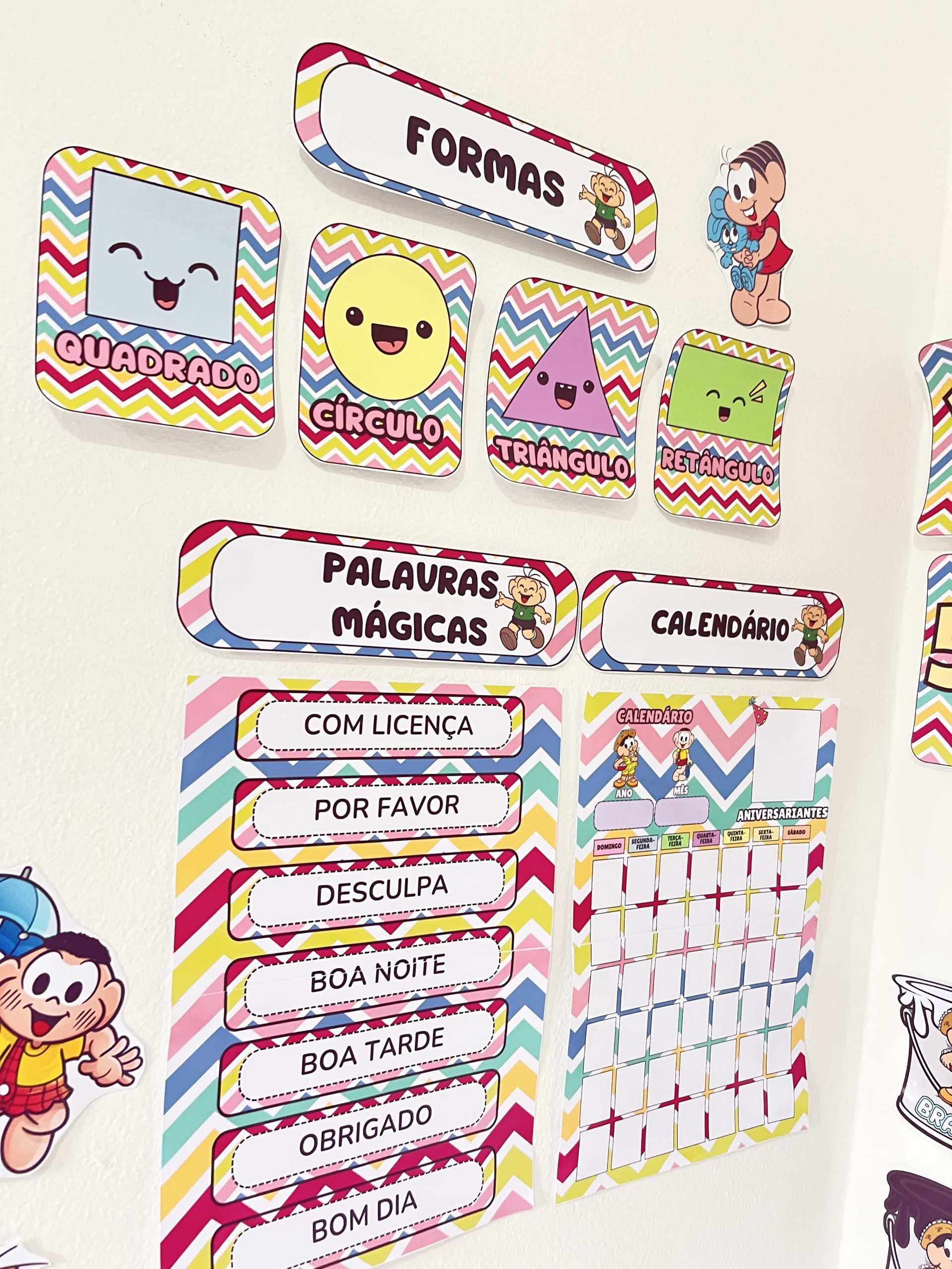 KIT SALA TURMA DA MÔNICA - Imagem 7