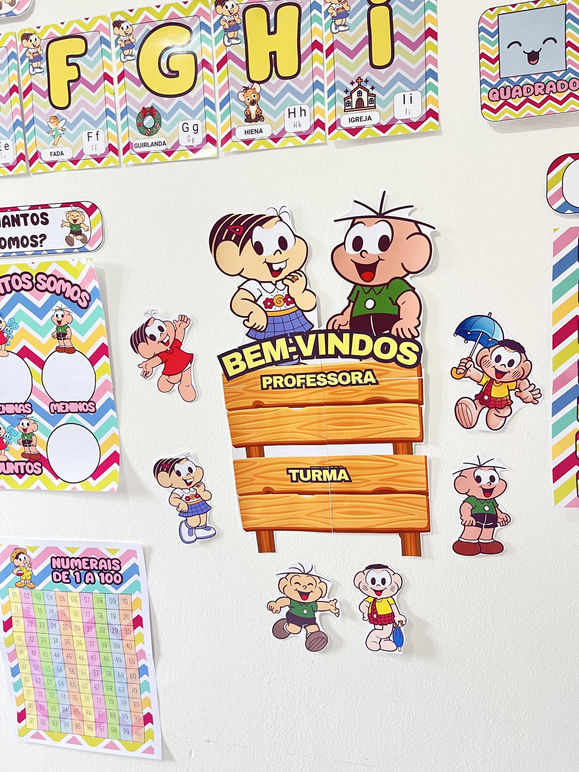 KIT SALA TURMA DA MÔNICA - Imagem 8