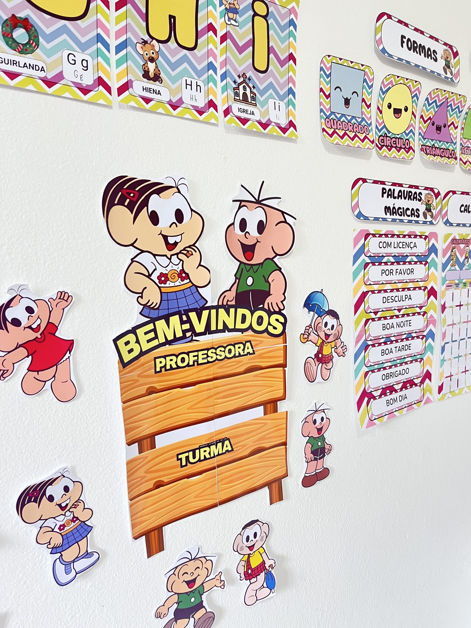 KIT SALA TURMA DA MÔNICA - Imagem 13