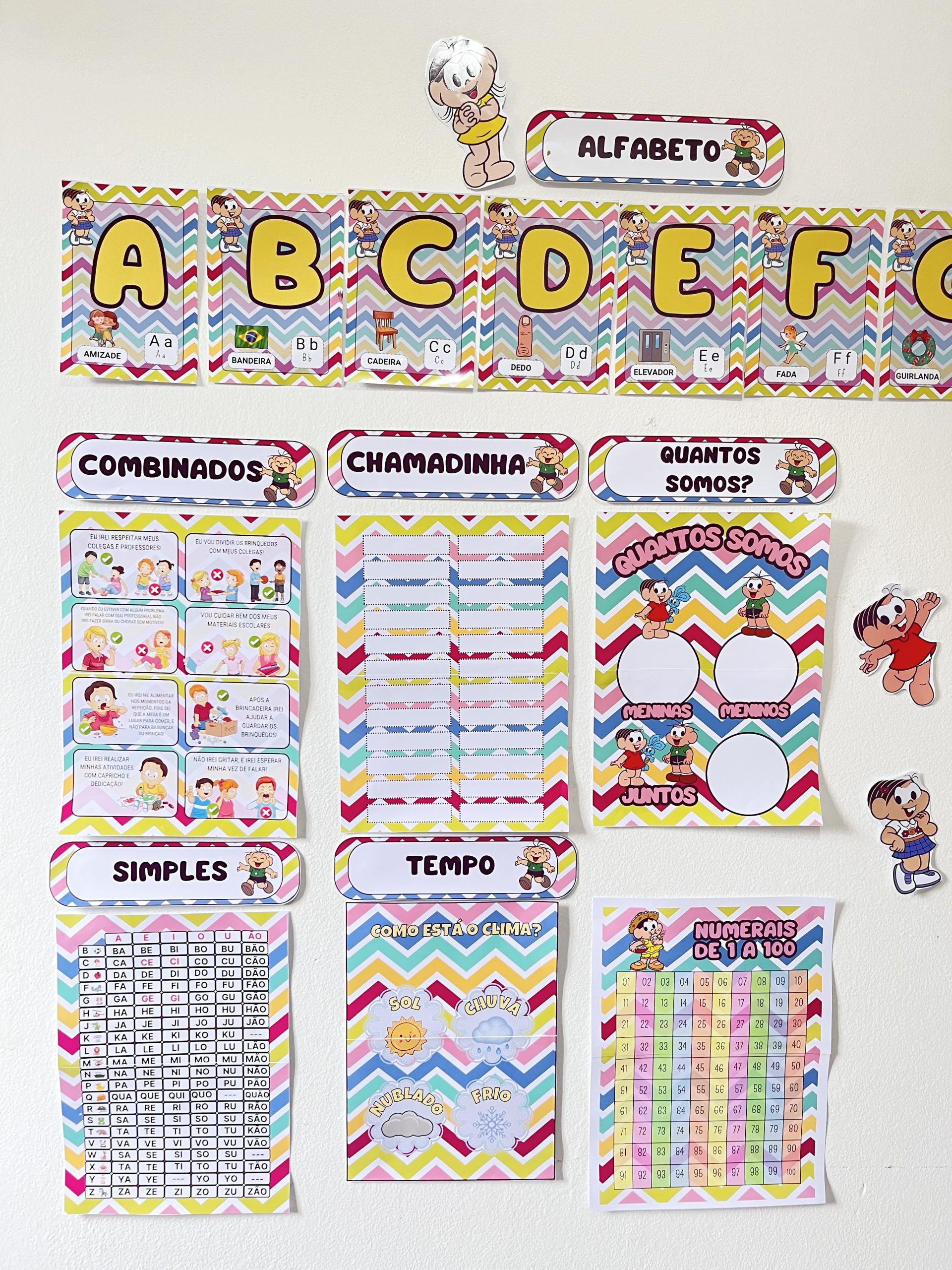 KIT SALA TURMA DA MÔNICA - Imagem 14