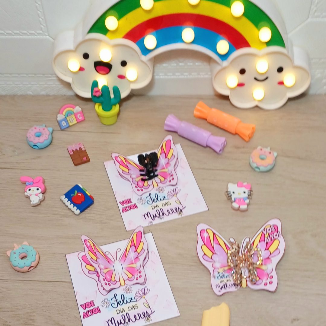 BORBOLETA DIA DA MULHER