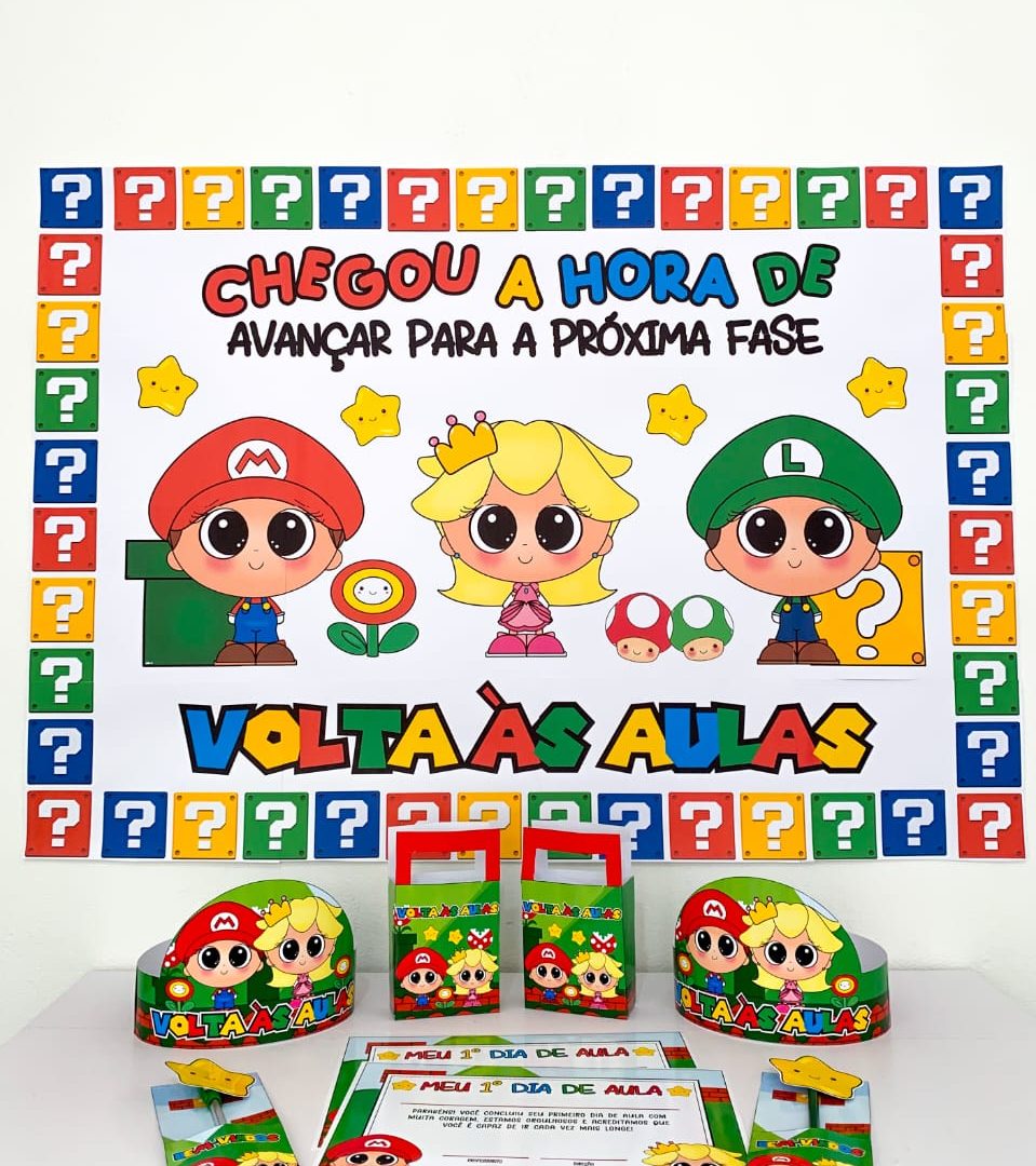 VOLTA ÀS AULAS SUPER MÁRIO