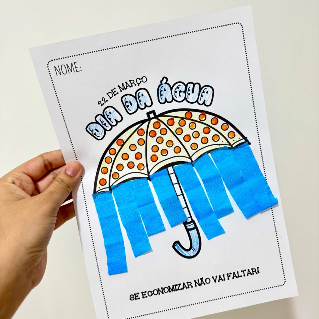 GUARDA-CHUVA DIA DA ÁGUA