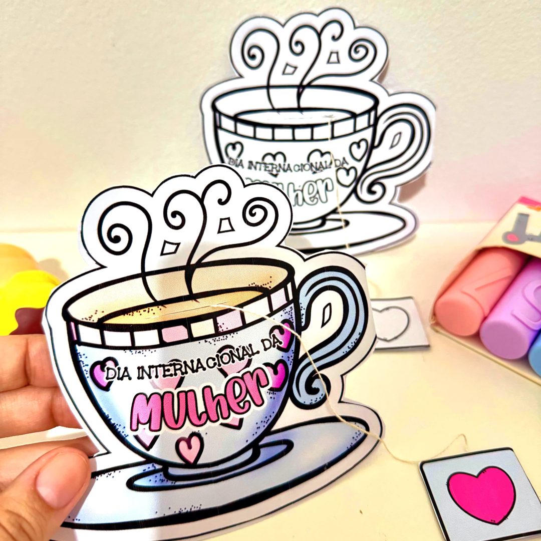 LEMBRANCINHA CHÁ DIA DA MULHER