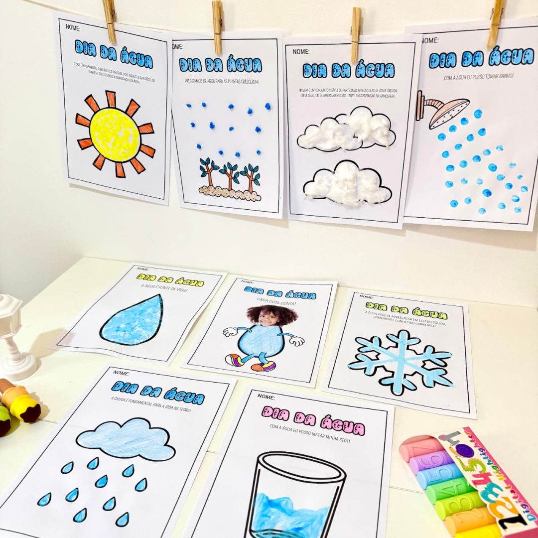 ATIVIDADES INTERATIVAS TEMA ÁGUA