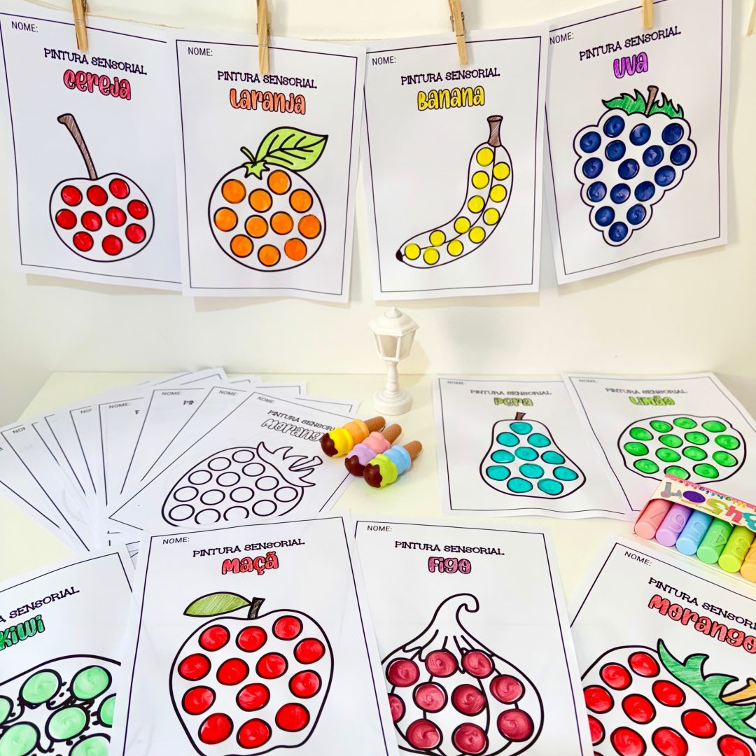 PINTURA SENSORIAL FRUTAS