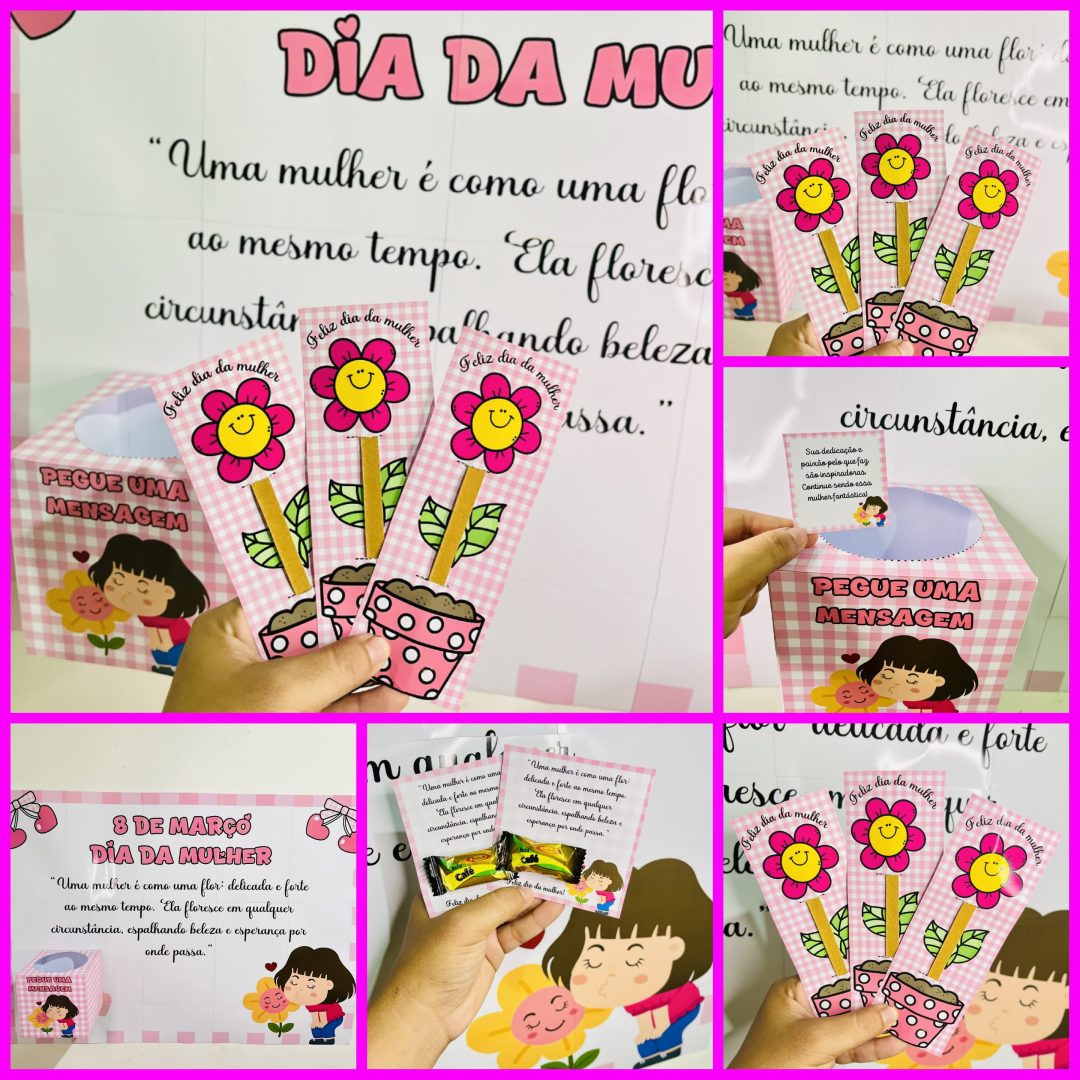 DIA DA MULHER FLORZINHA