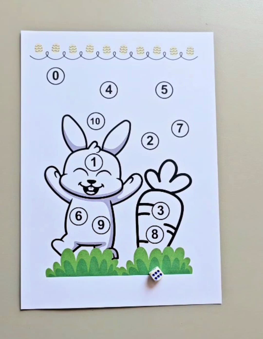 COELHINHO E OS NÚMEROS PARA COLORIR - Imagem 2