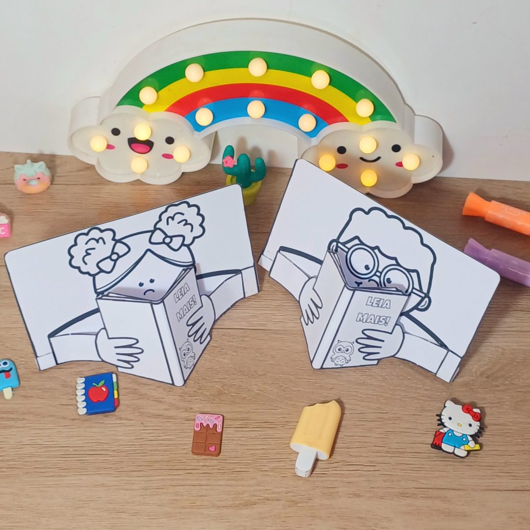 LIVRINHOS 3D MENINO E MENINA