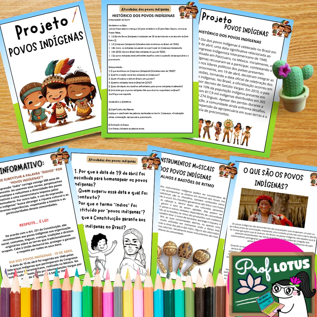 PROJETO POVOS INDÍGENAS