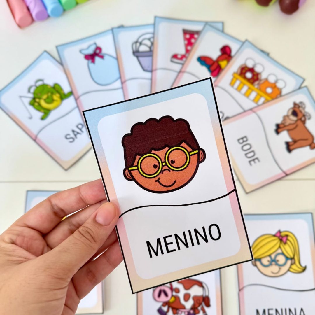 QUEBRA-CABEÇA PALAVRAS SÍLABAS SIMPLES