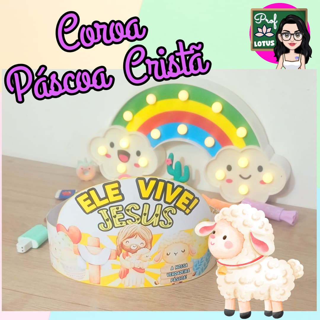 COROA PÁSCOA CRISTÃ