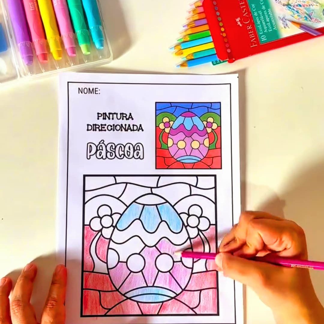 PINTURA DIRECIONADA PÁSCOA
