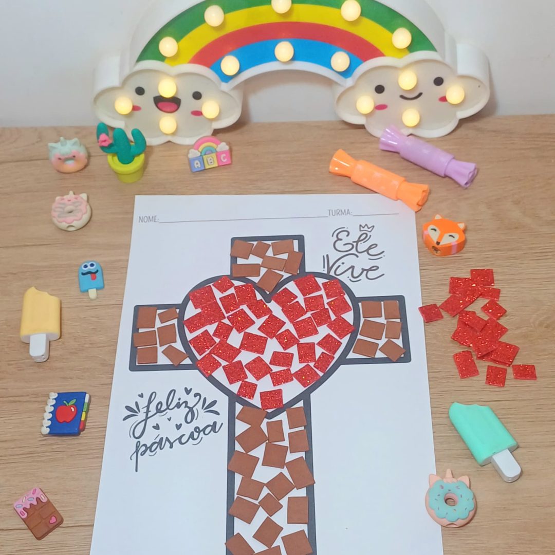 COLAGEM CRUZ PÁSCOA