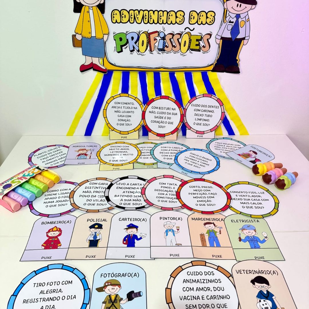 ADIVINHAS DAS PROFISSÕES