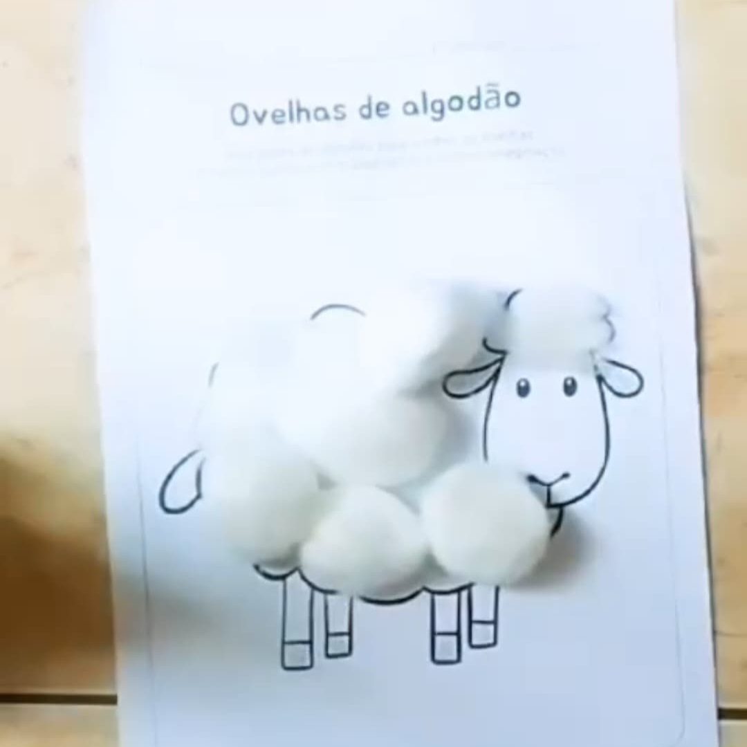 OVELHINHA DE ALGODÃO