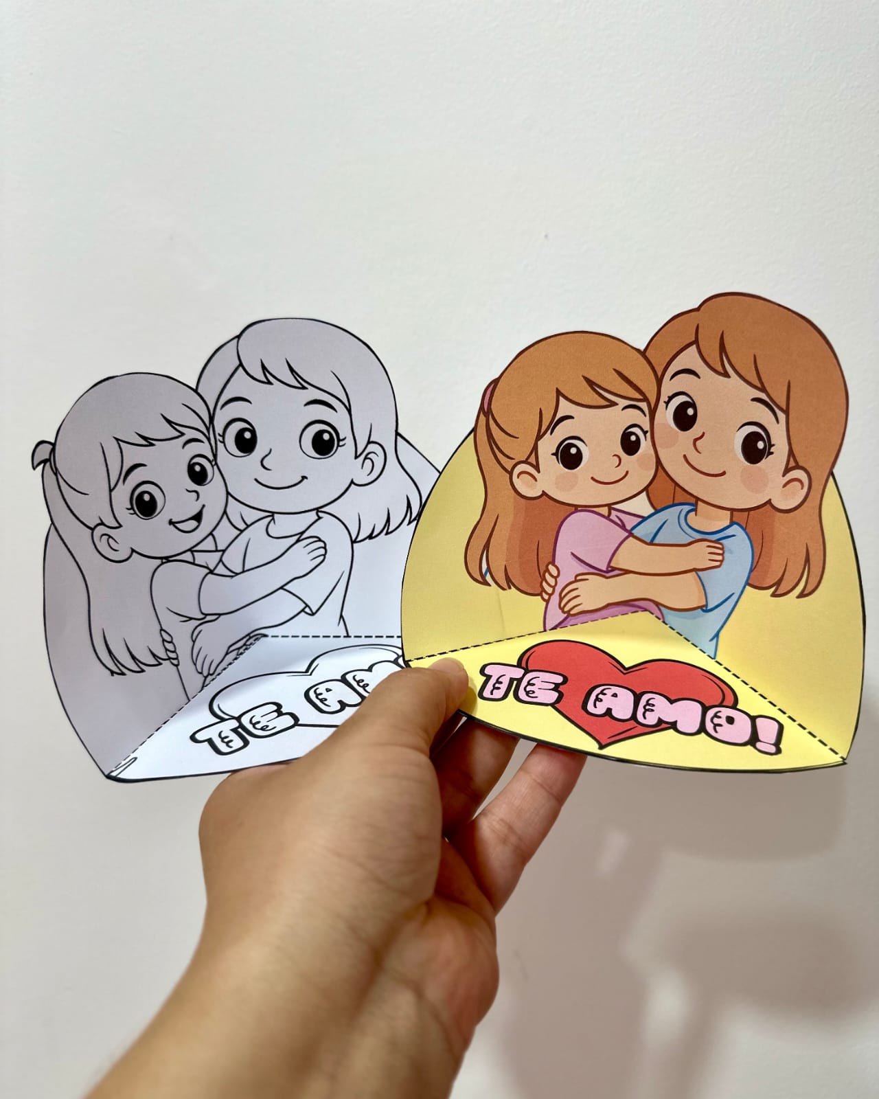 ATIVIDADE 3D DIA DAS MÃES/DIA DE QUEM CUIDA DE MIM - Imagem 14