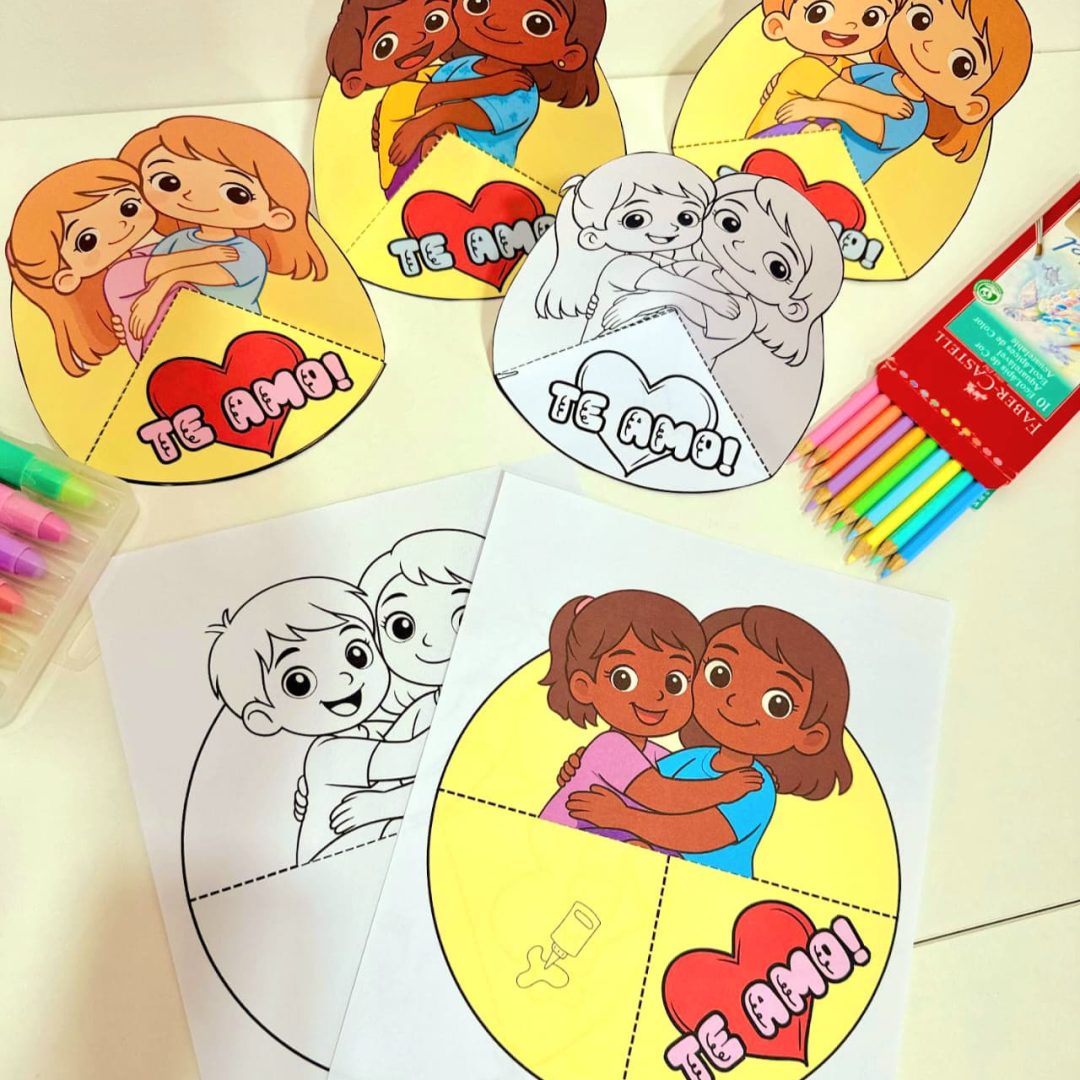 ATIVIDADE 3D DIA DAS MÃES/DIA DE QUEM CUIDA DE MIM