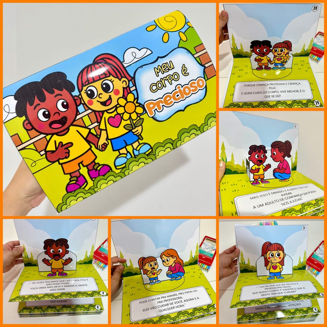 LIVRO 3D MEU CORPO É PRECIOSO