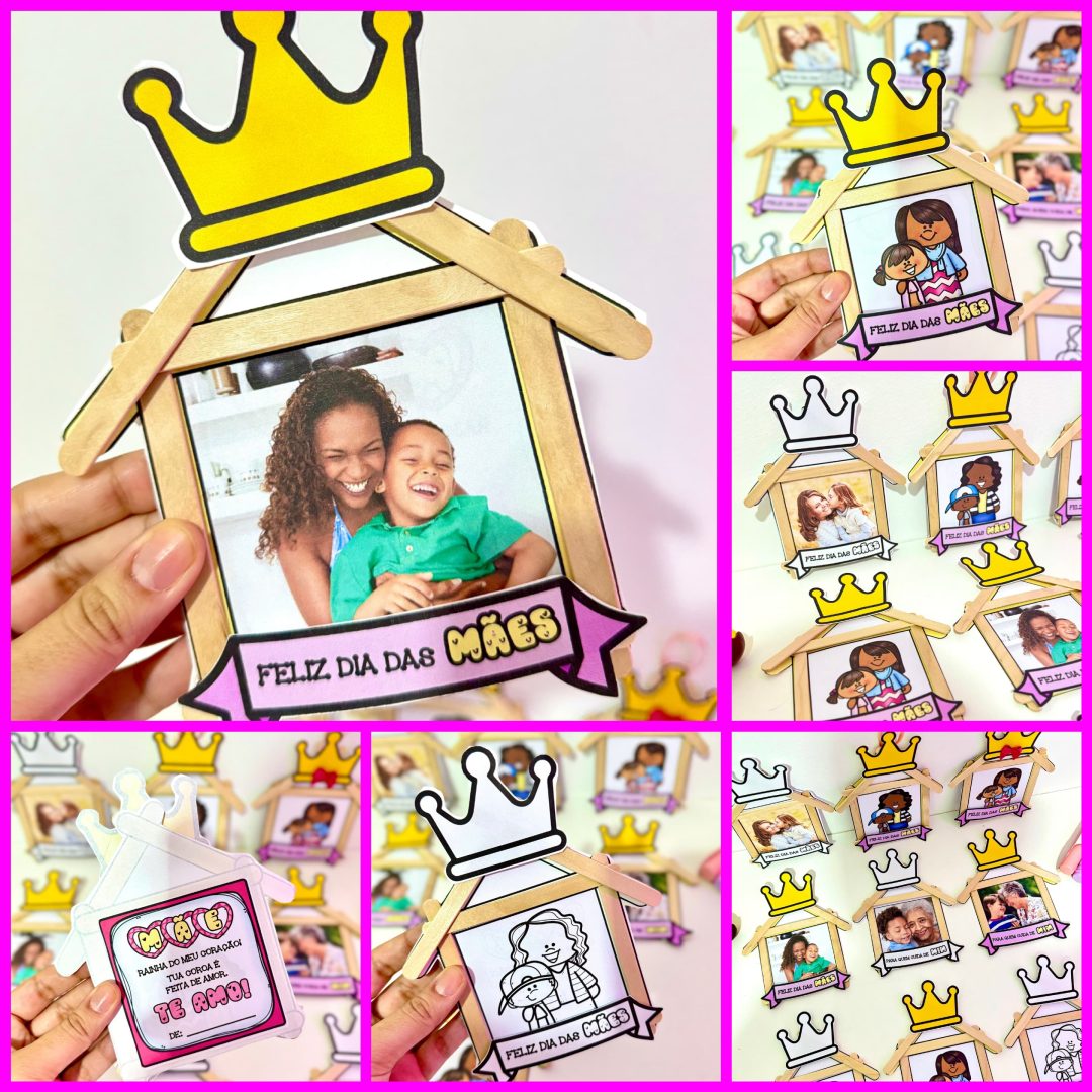 CASINHA PALITINHOS DIA DAS MÃES