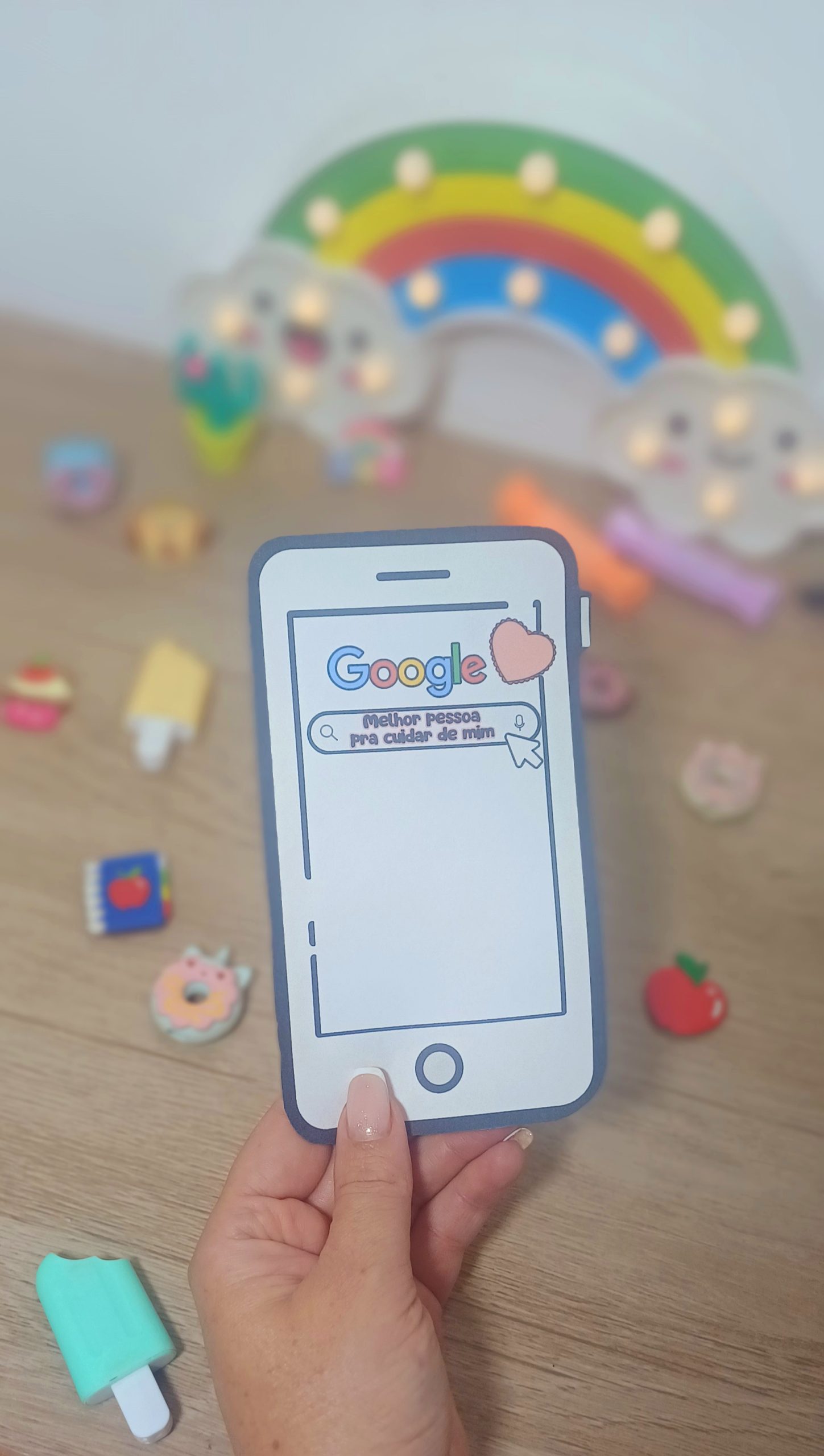 CELULAR GOOGLE MELHOR PESSOA PRA CUIDAR DE MIM - Imagem 4