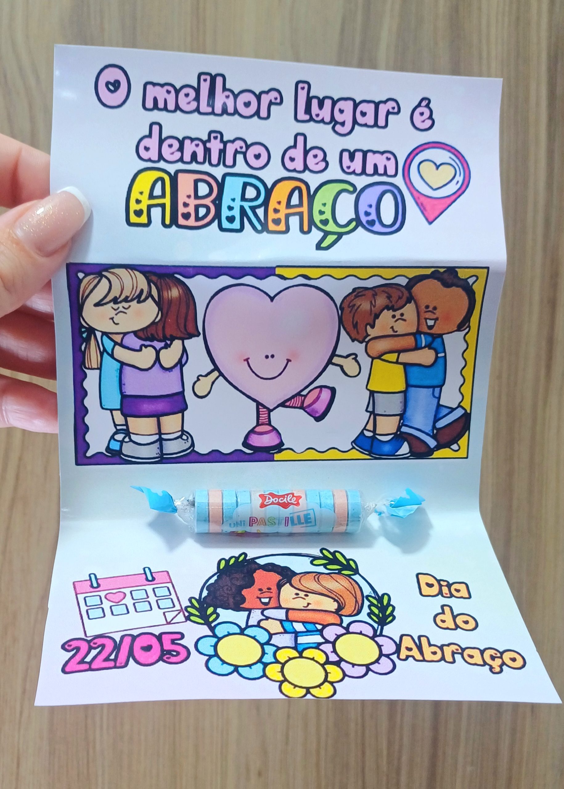 CARTÃO DIA DO ABRAÇO - Imagem 5