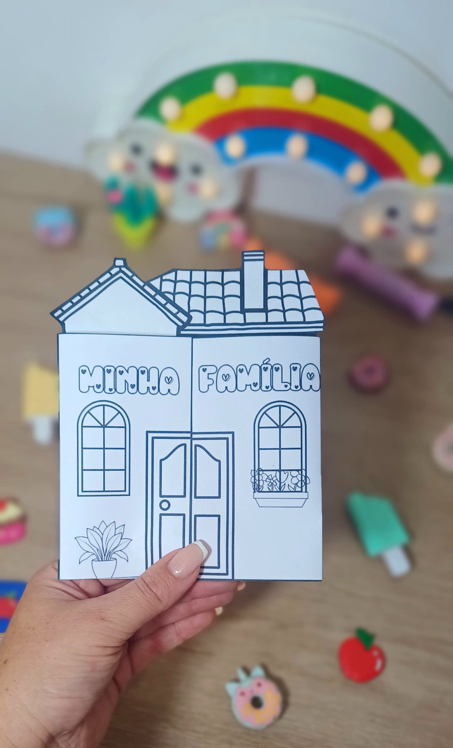 DOBRADURA CASINHA FAMÍLIA É BENÇÃO DO SENHOR - Imagem 2