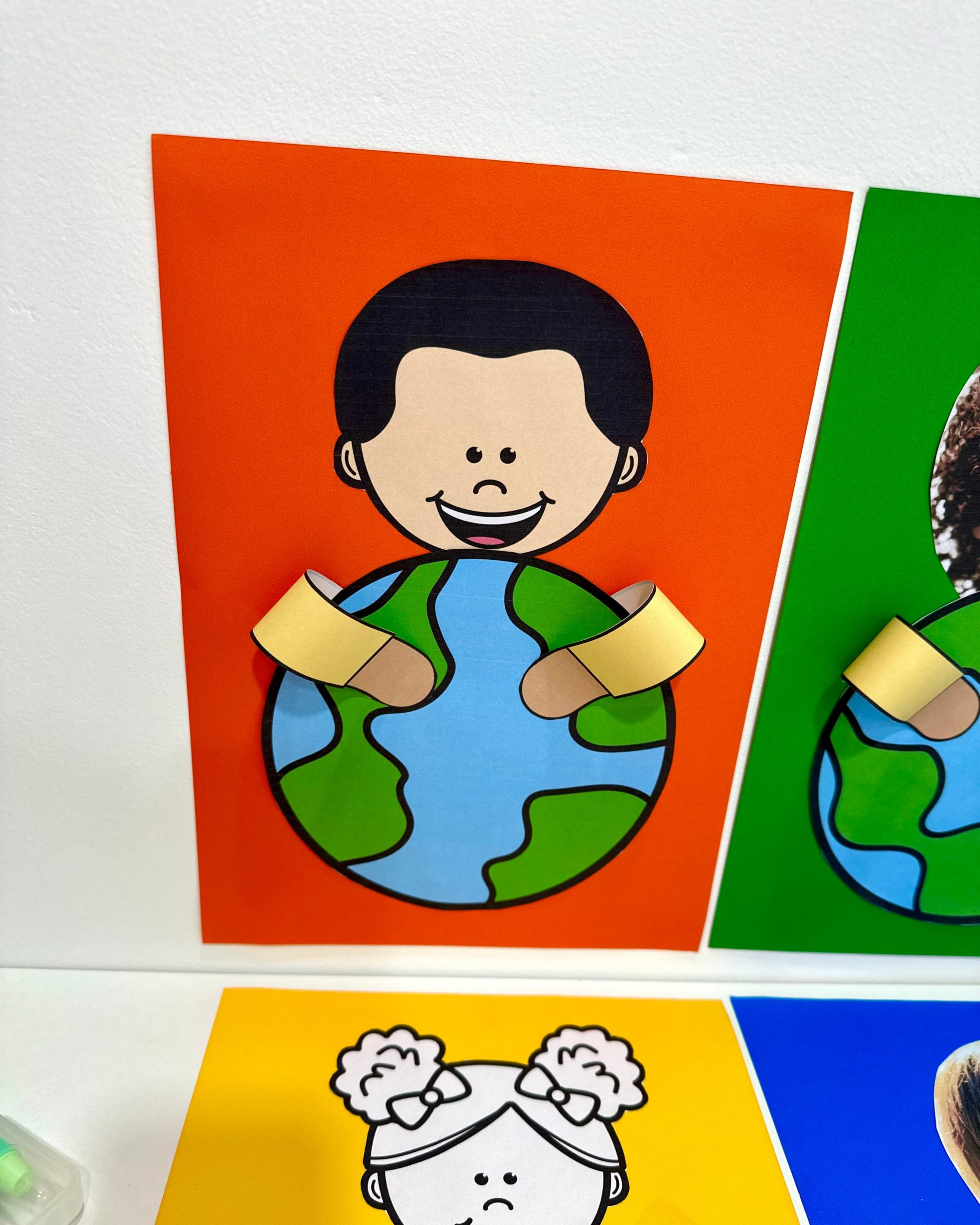 ATIVIDADE EU ABRAÇO O MEU PLANETA - Imagem 2