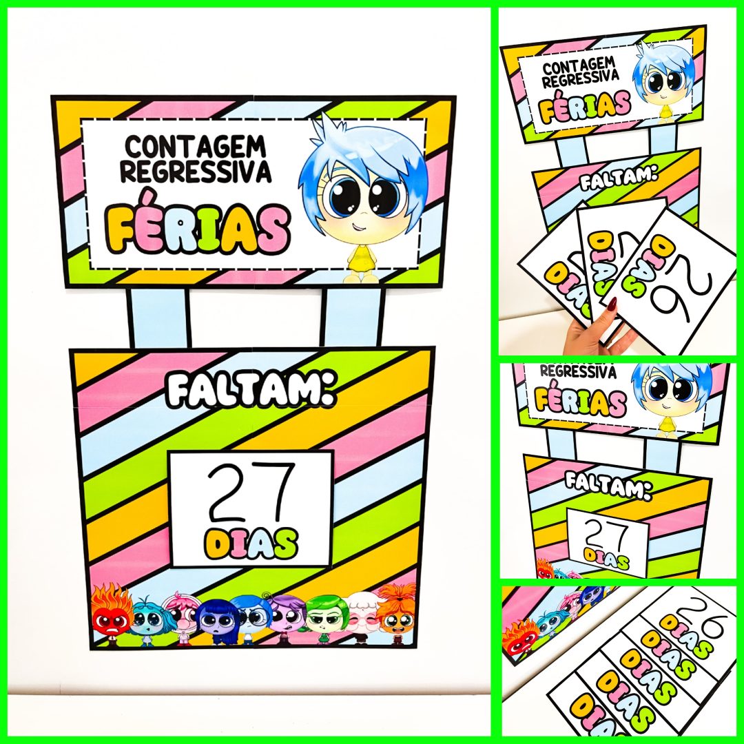 CONTAGEM REGRESSIVA FÉRIAS DIVERTIDAMENTE