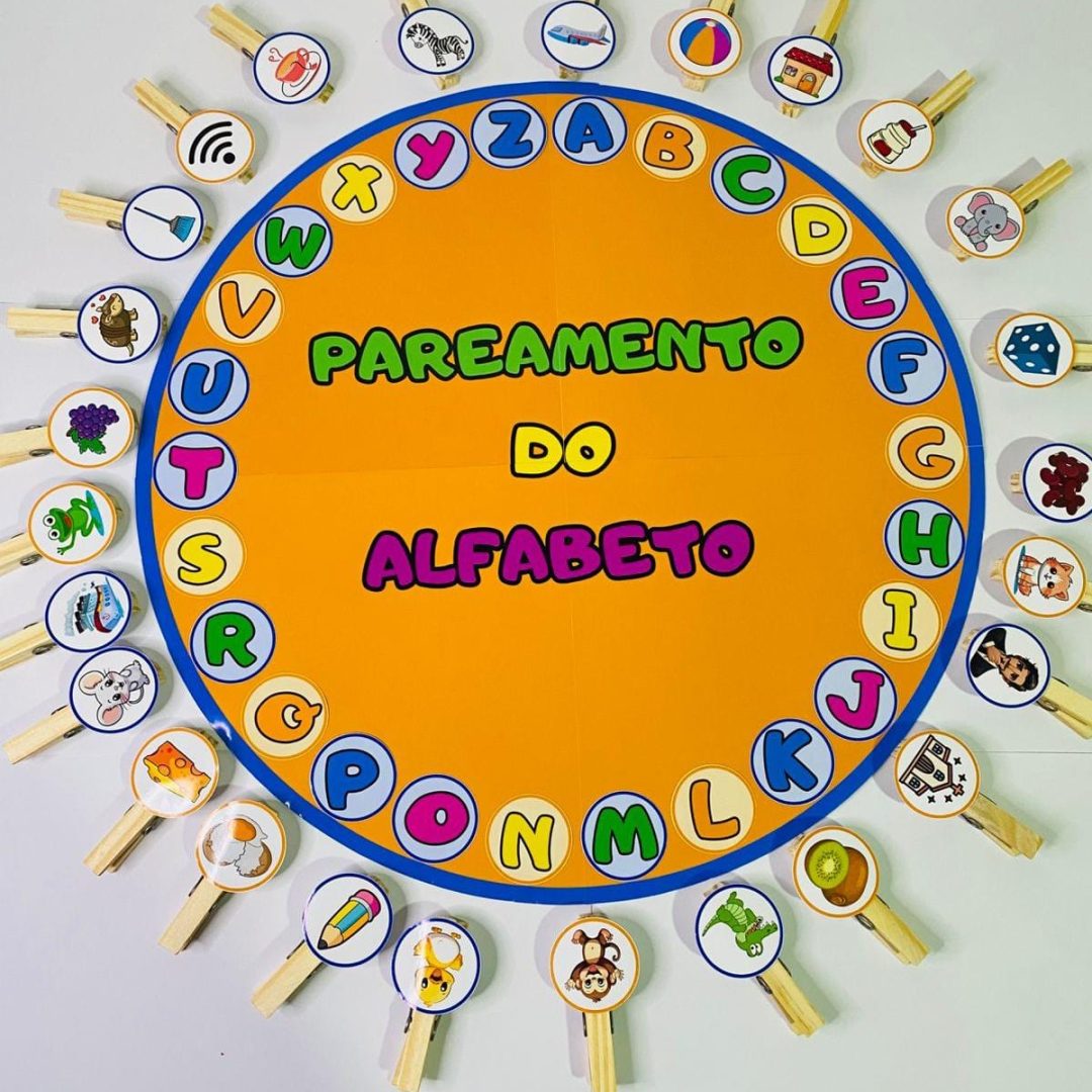 ROLETA PAREAMENTO DO ALFABETO