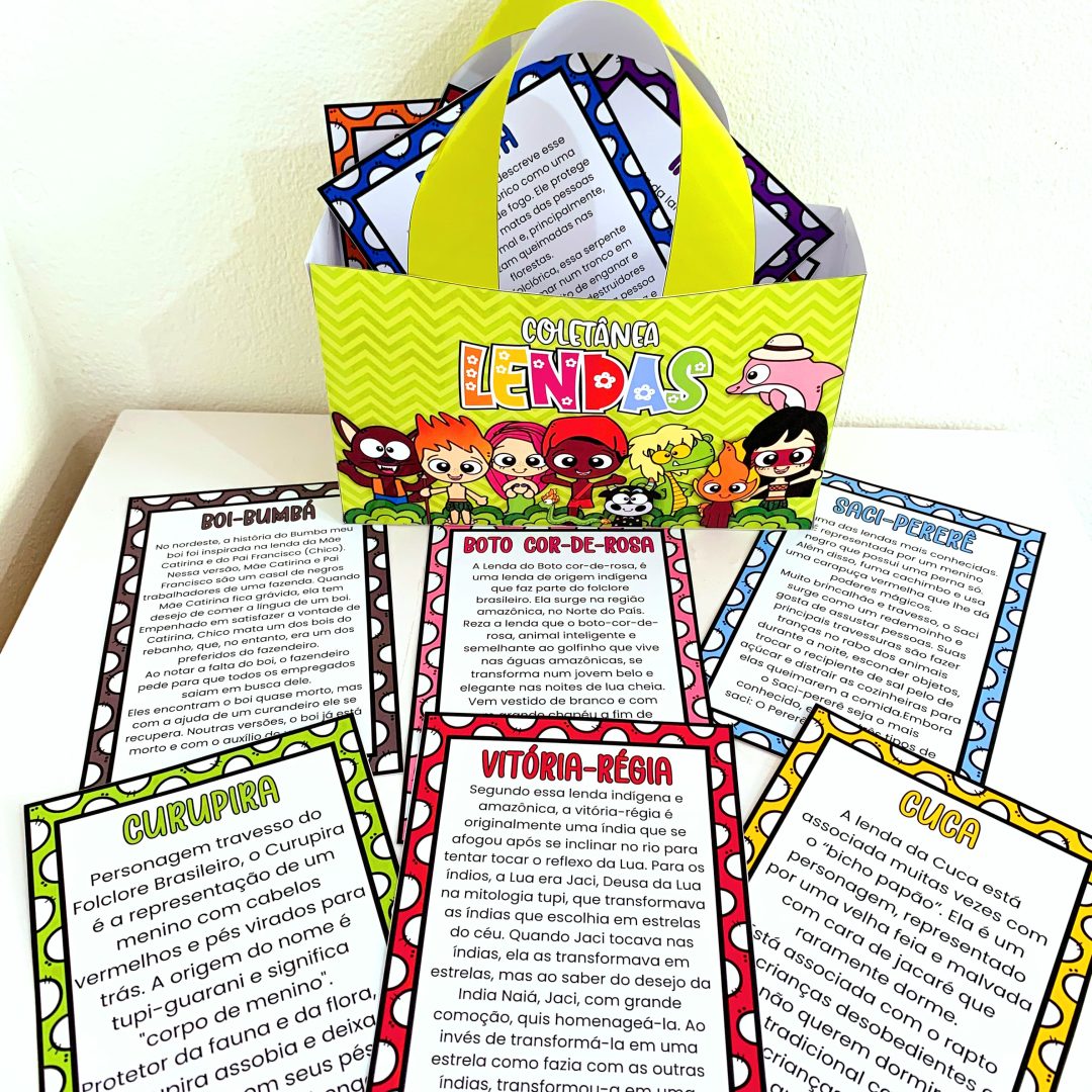 SACOLINHA COLETÂNEA DAS LENDAS FOLCLÓRICAS