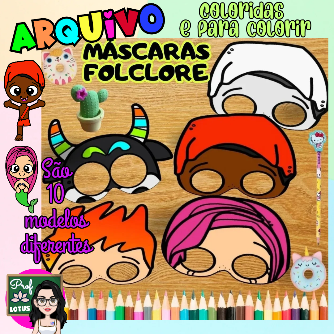 MÁSCARAS DO FOLCLORE BRASILEIRO