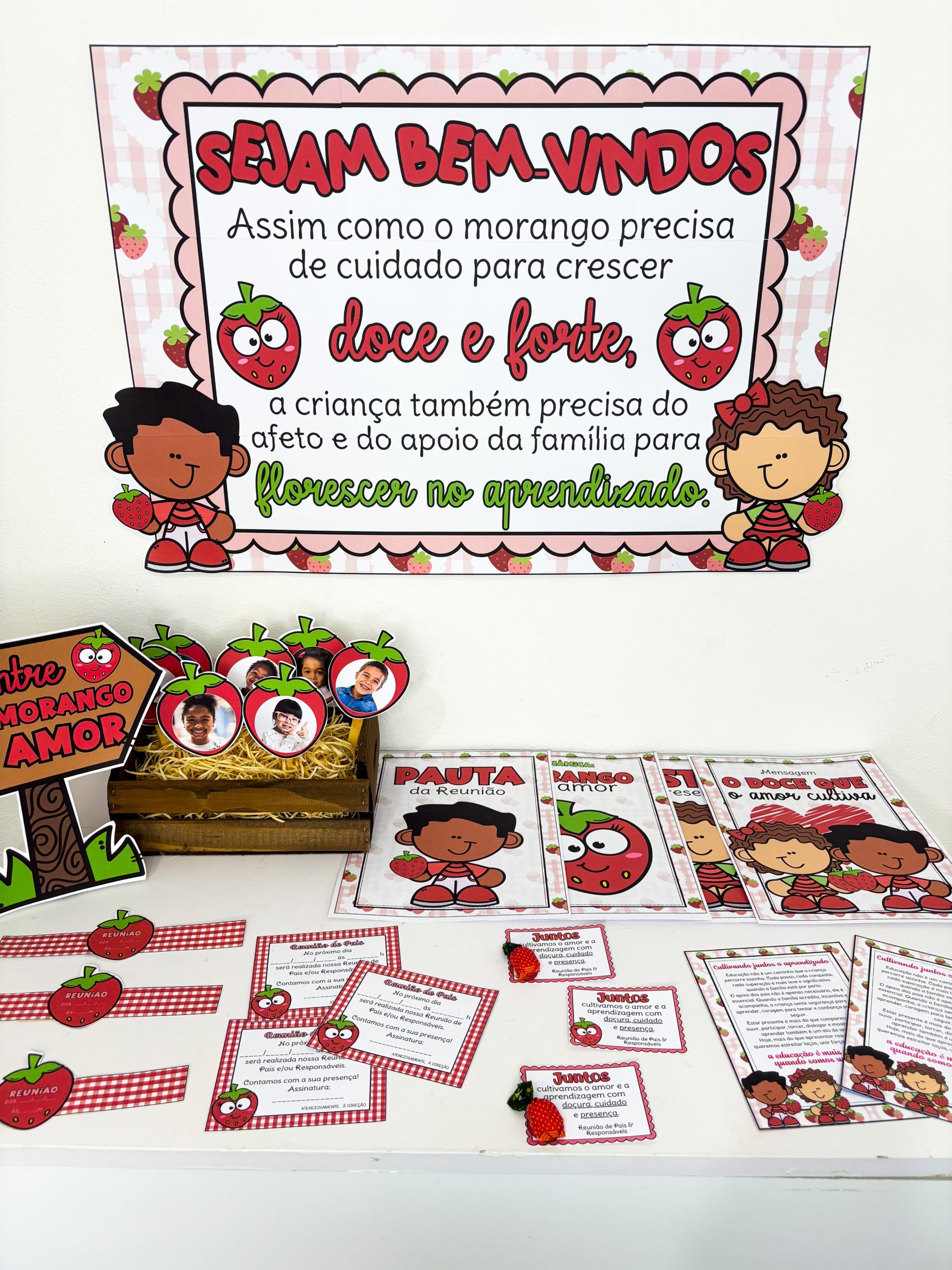 REUNIÃO ESCOLAR MORANGO DO AMOR - Imagem 6