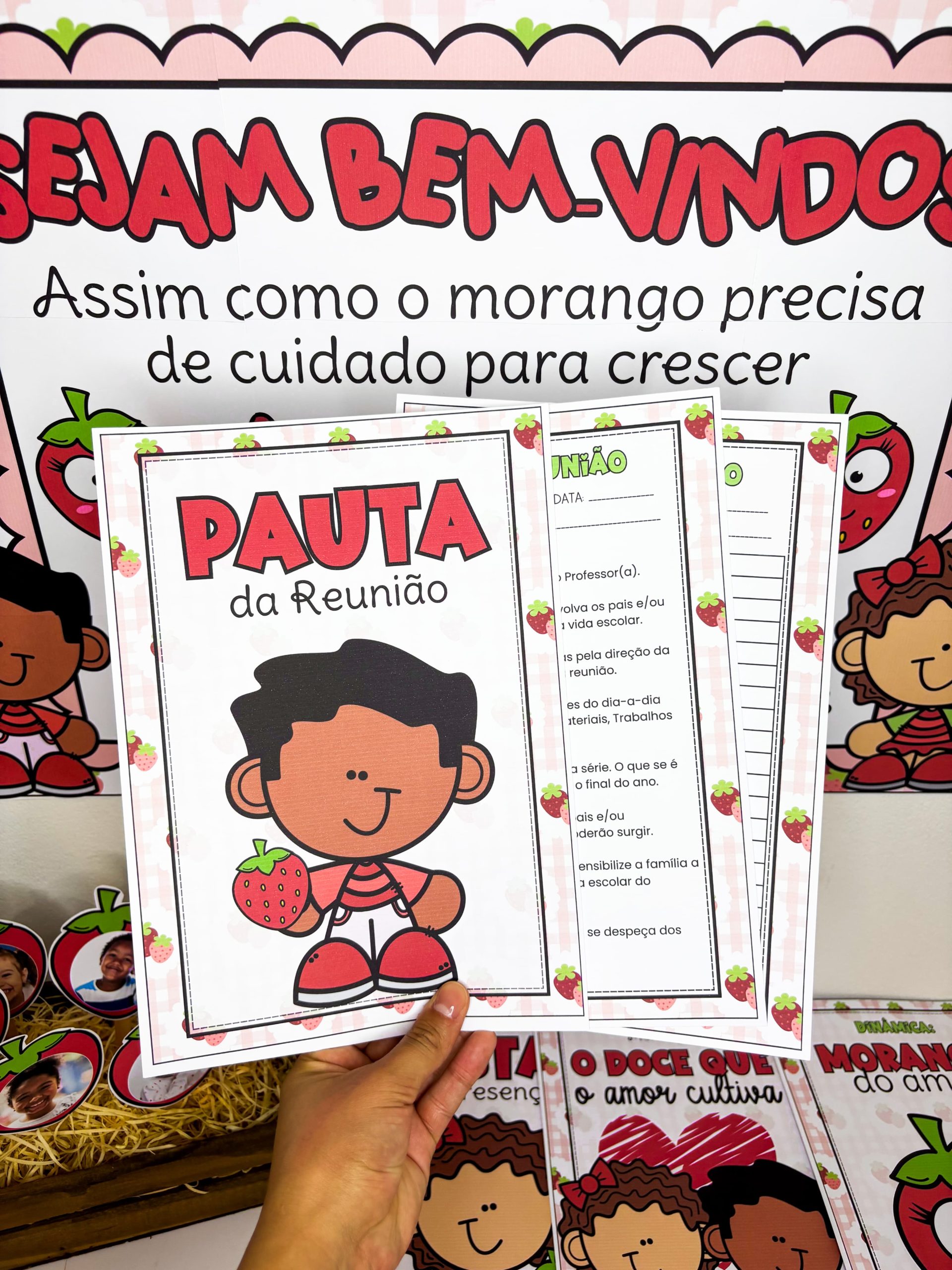 REUNIÃO ESCOLAR MORANGO DO AMOR - Imagem 9