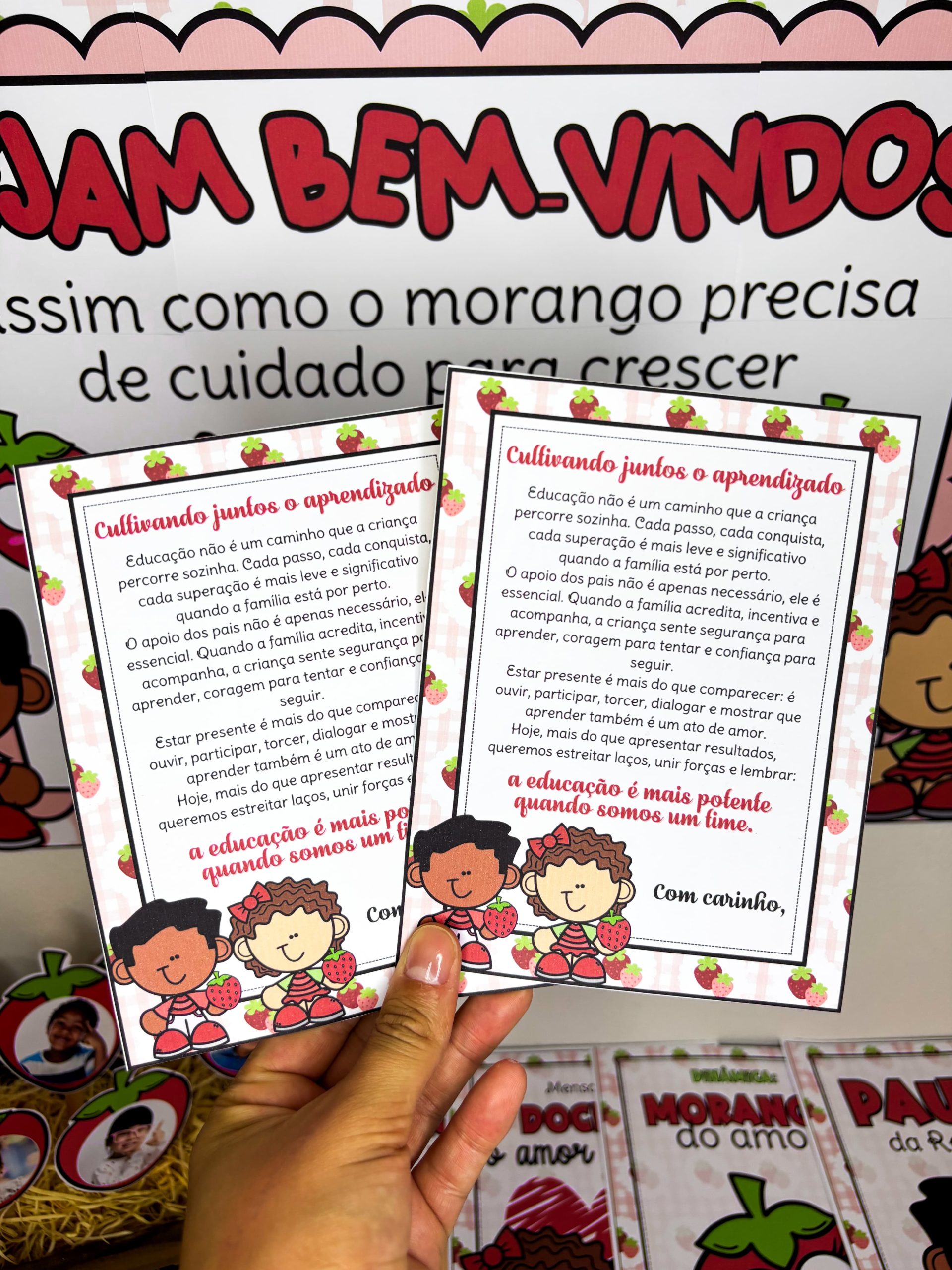 REUNIÃO ESCOLAR MORANGO DO AMOR - Imagem 12