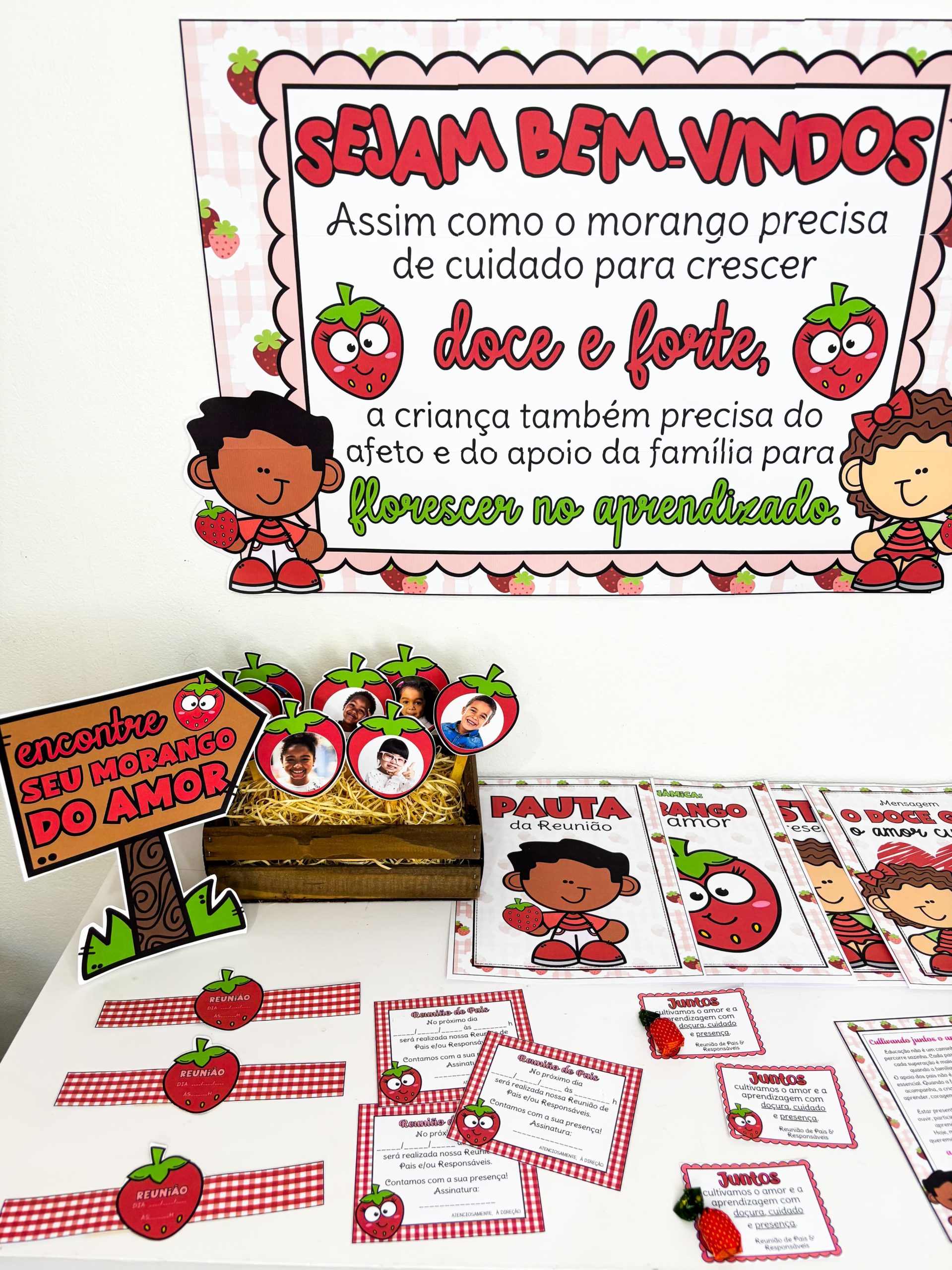 REUNIÃO ESCOLAR MORANGO DO AMOR - Imagem 13