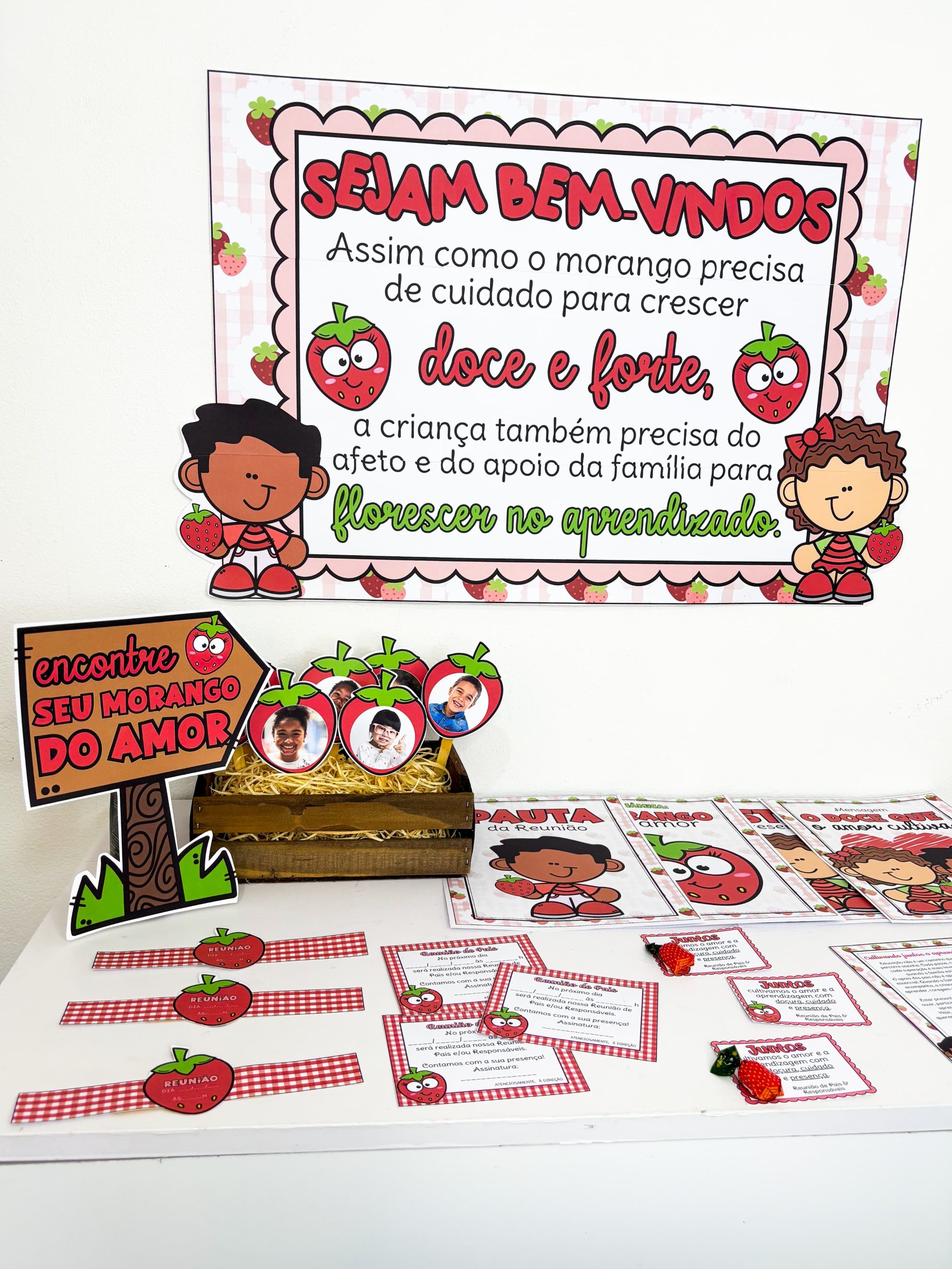REUNIÃO ESCOLAR MORANGO DO AMOR - Imagem 7