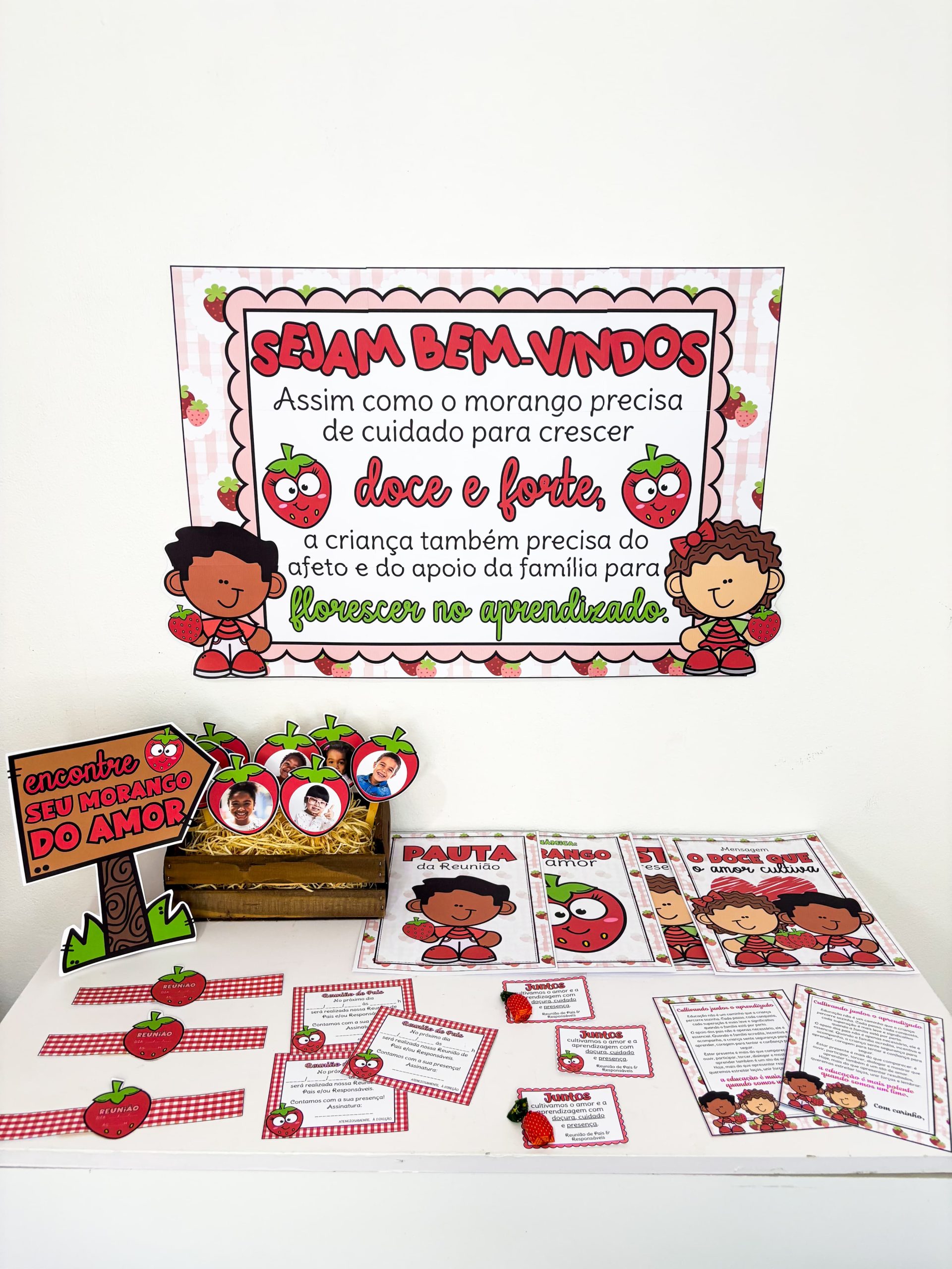 REUNIÃO ESCOLAR MORANGO DO AMOR - Imagem 21