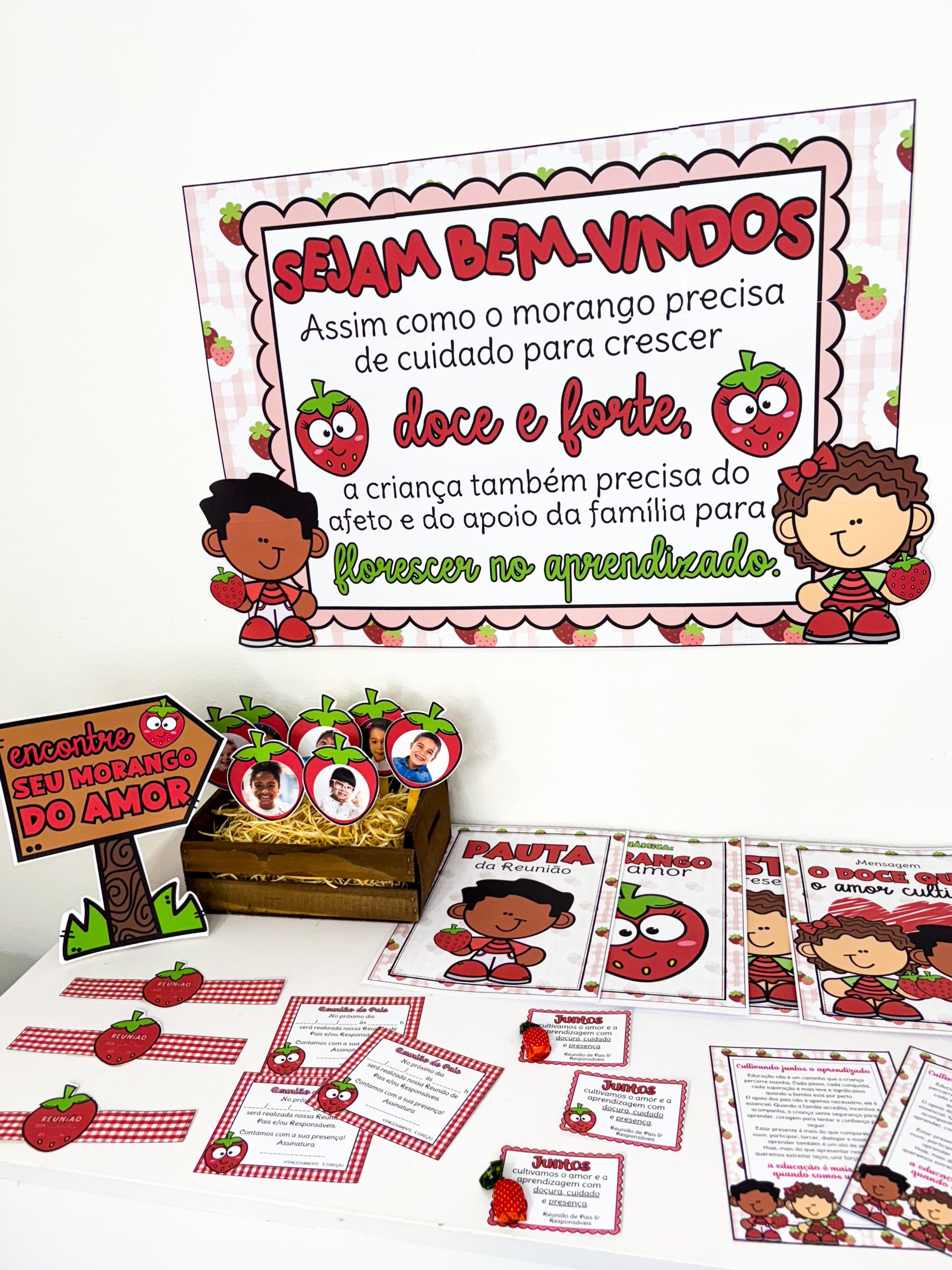 REUNIÃO ESCOLAR MORANGO DO AMOR - Imagem 14