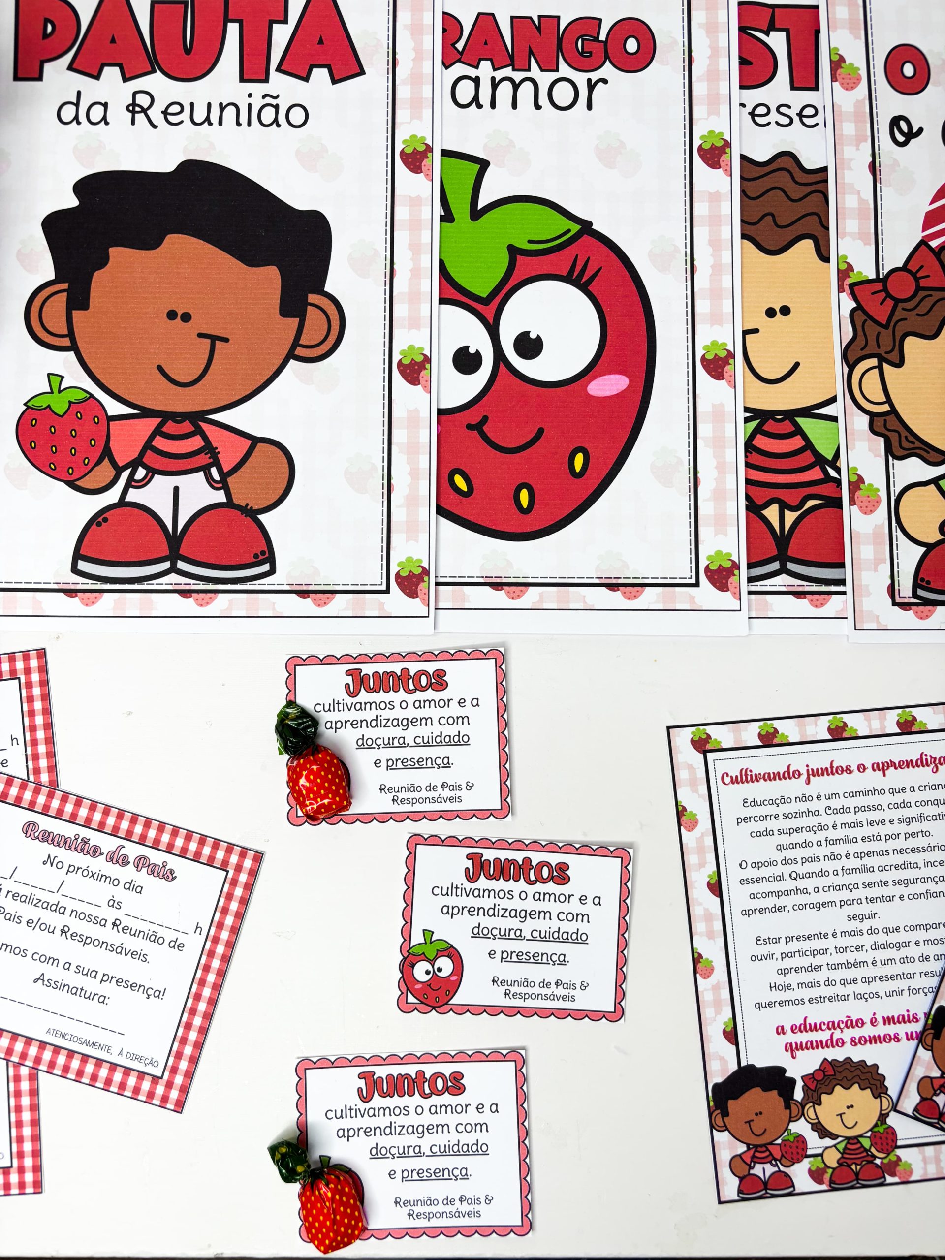 REUNIÃO ESCOLAR MORANGO DO AMOR - Imagem 24