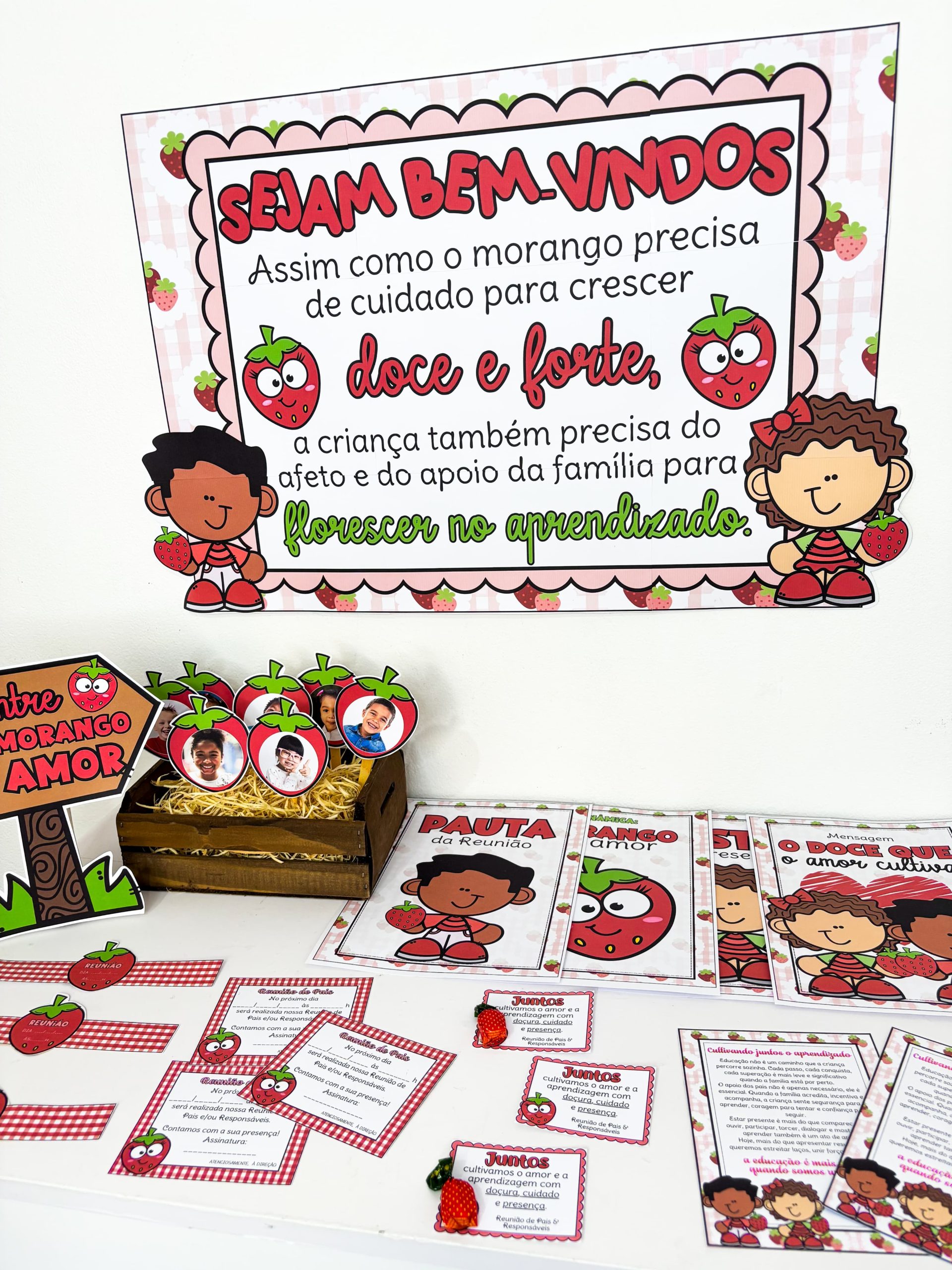 REUNIÃO ESCOLAR MORANGO DO AMOR - Imagem 16