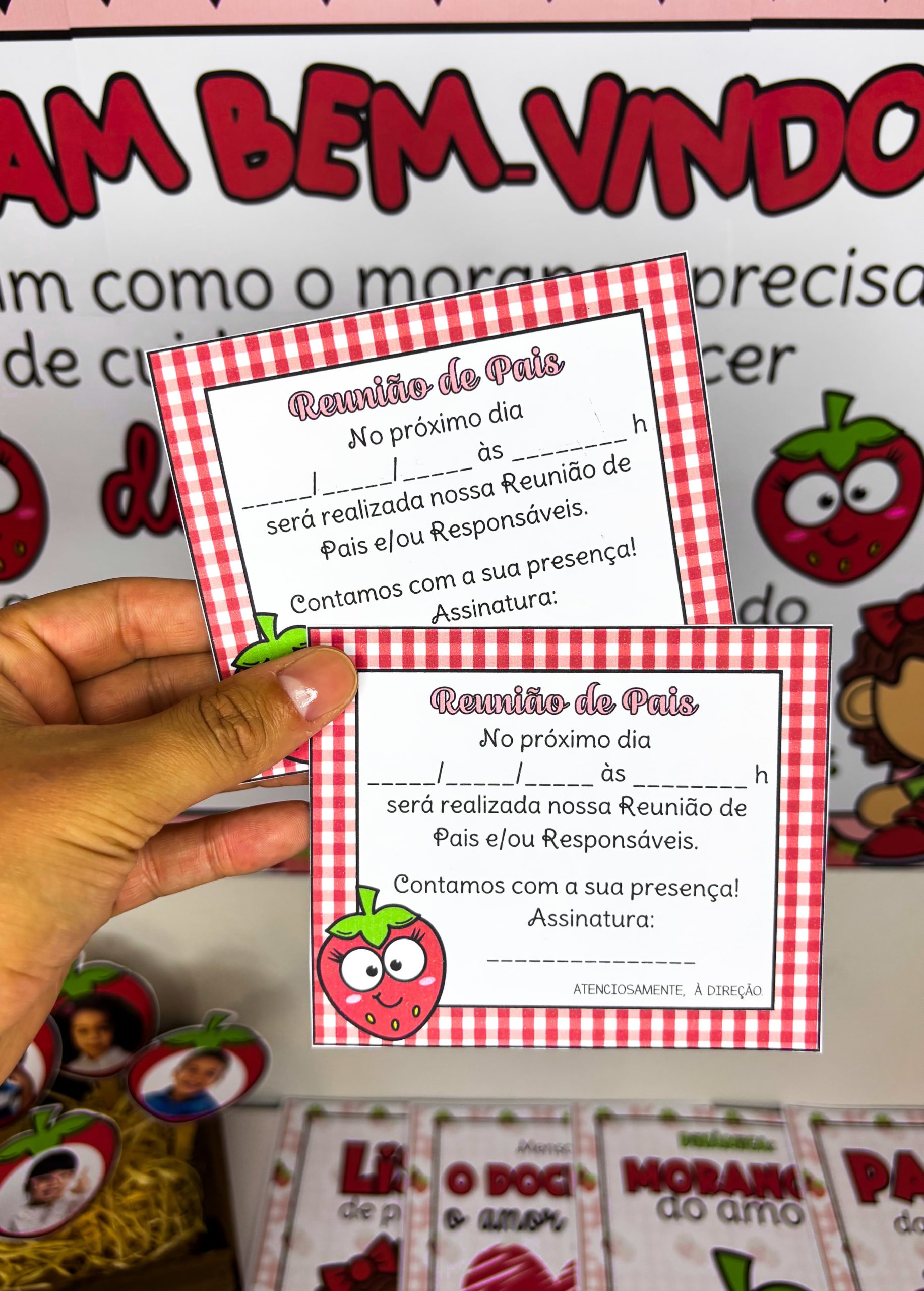 REUNIÃO ESCOLAR MORANGO DO AMOR - Imagem 5