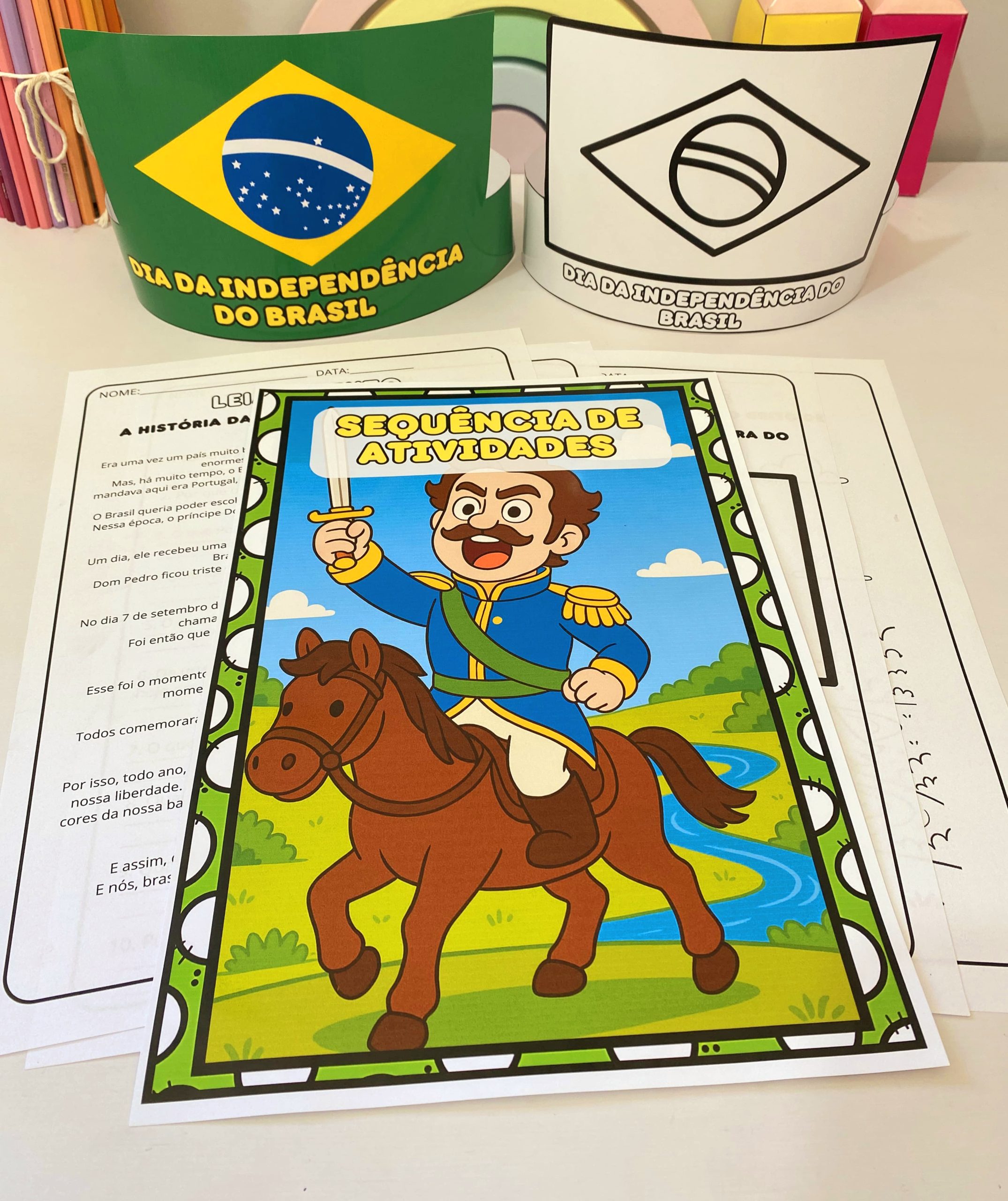 SEQUÊNCIA DE ATIVIDADES INDEPENDÊNCIA DO BRASIL