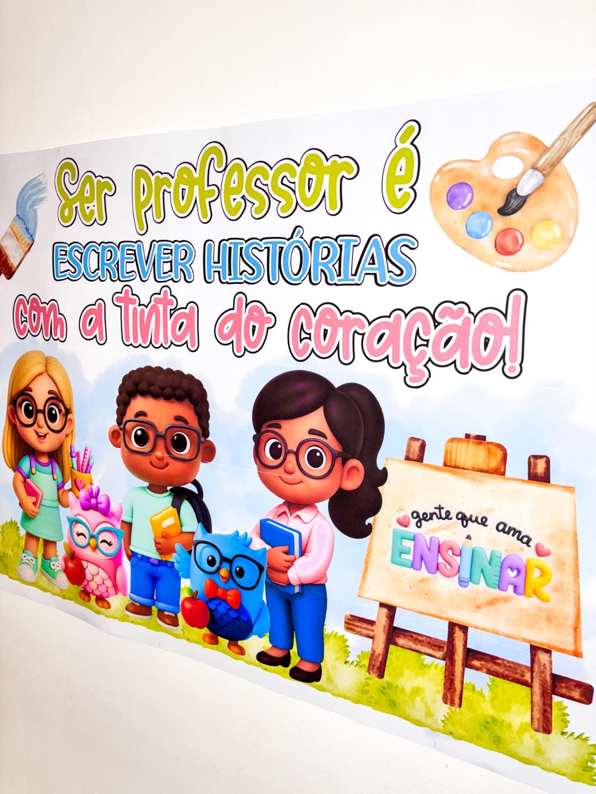 PAINEL PROFESSORES TINTA DO CORAÇÃO - Imagem 4