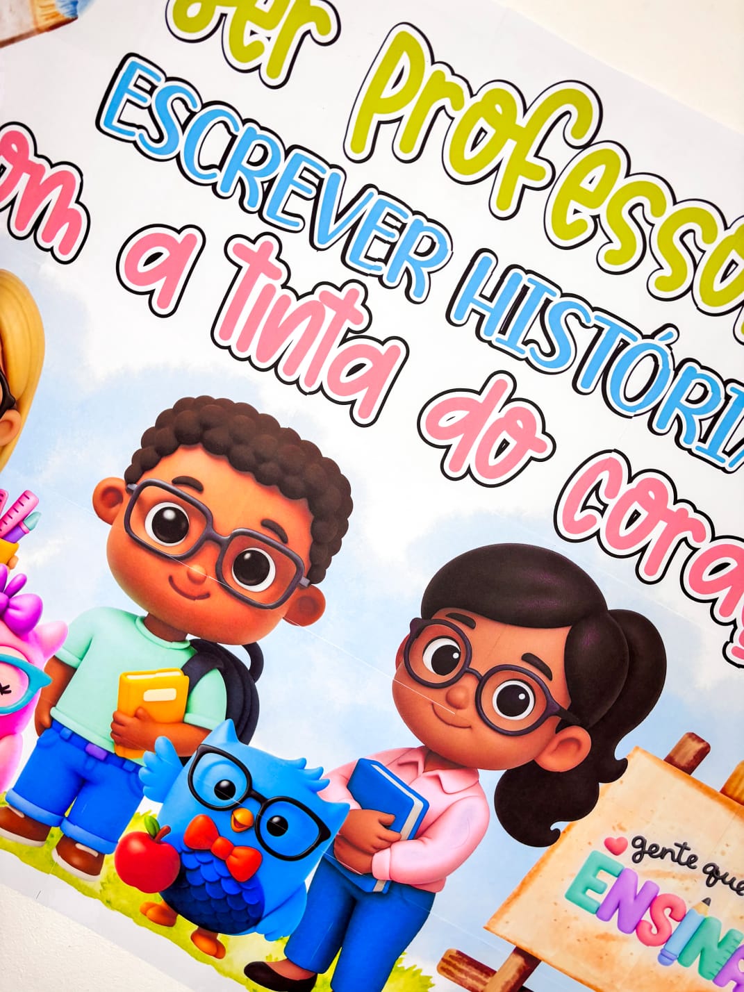 PAINEL PROFESSORES TINTA DO CORAÇÃO - Imagem 11