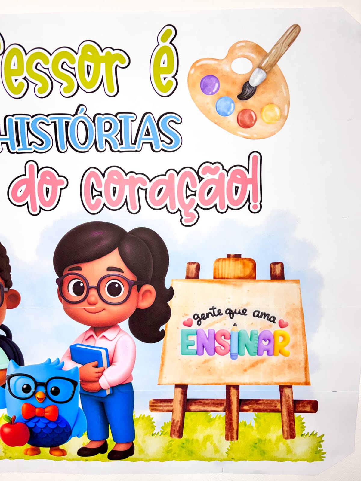 PAINEL PROFESSORES TINTA DO CORAÇÃO - Imagem 14