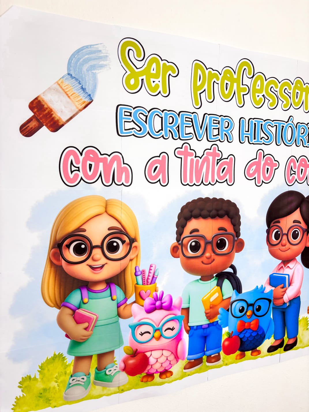 PAINEL PROFESSORES TINTA DO CORAÇÃO - Imagem 16