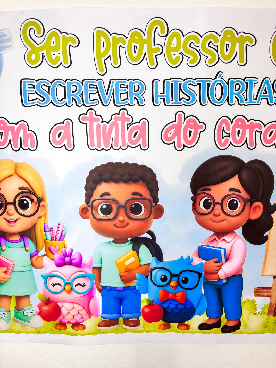 PAINEL PROFESSORES TINTA DO CORAÇÃO - Imagem 17